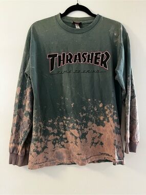 Thrasher | Long Sleeve Branded Shirt